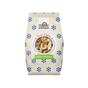 Apulische Taralli mit Fenchelsamen 400g