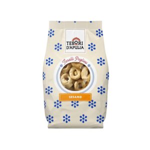 Apulische Taralli mit Sesam 400g